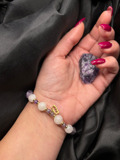 „Aquarius Noema” - Brățară de damă, semn zodiacal Vărsător