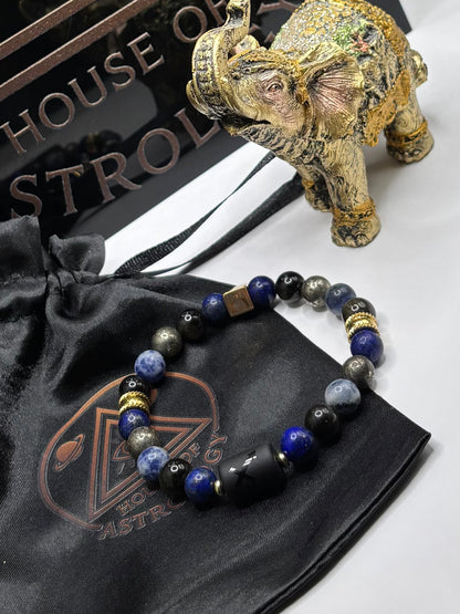 „Sagittarius Aurum” - brățară bărbătească zodiac Săgetător