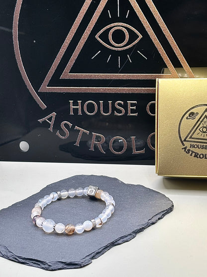 NOA Agat Alb | Pace Interioară și Echilibru de Ancorare