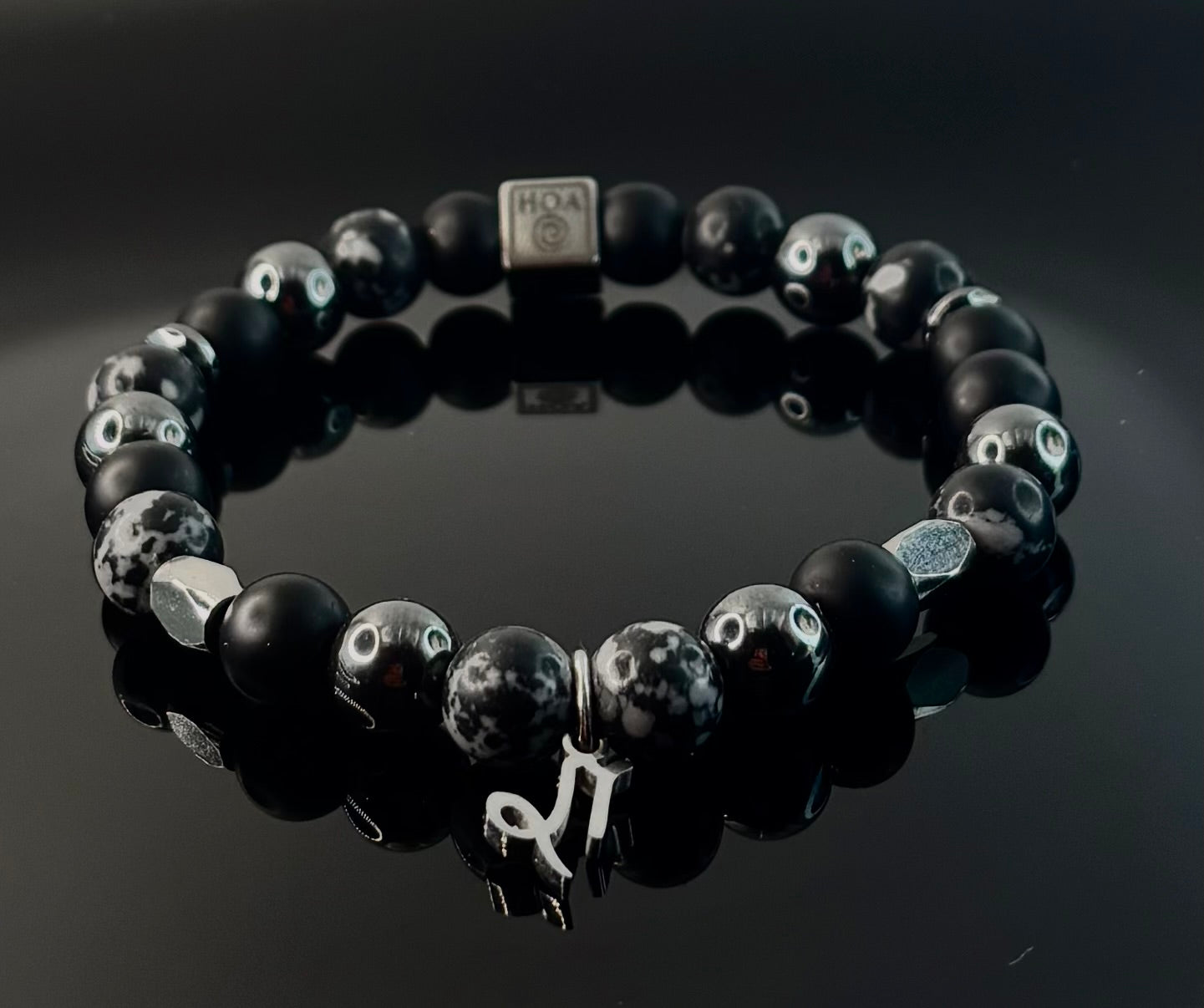 „Capricorn Umbra” – brățară bărbătească zodia Capricorn