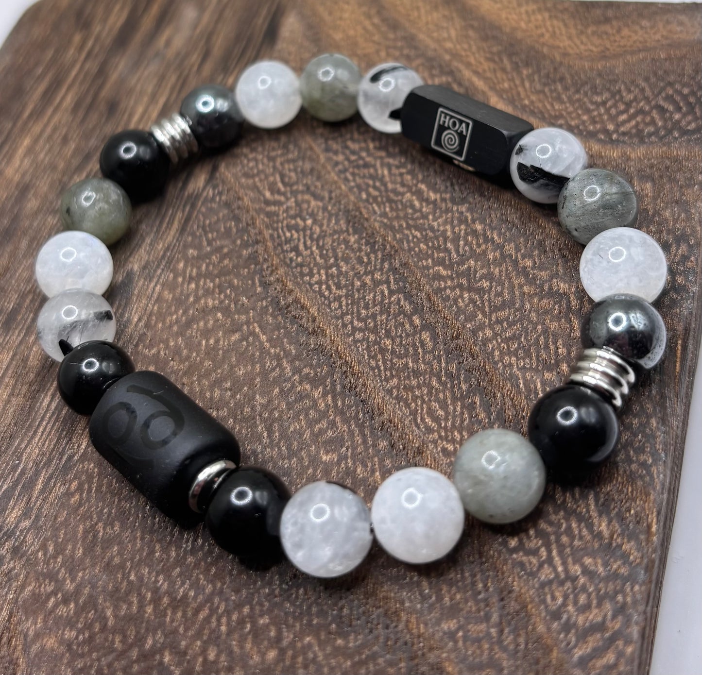 „Cancer Tides” - brățară bărbătească zodia Rac
